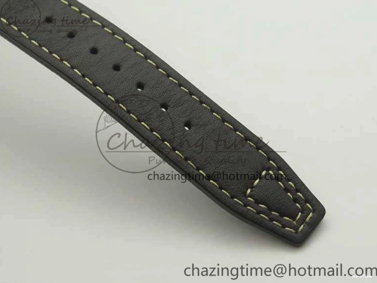 MIROTIME 0823 Big Pilot IW510301 Satin-Polished RG YLF Best Edition Black Dial On Leather Strap A Flexible 7222